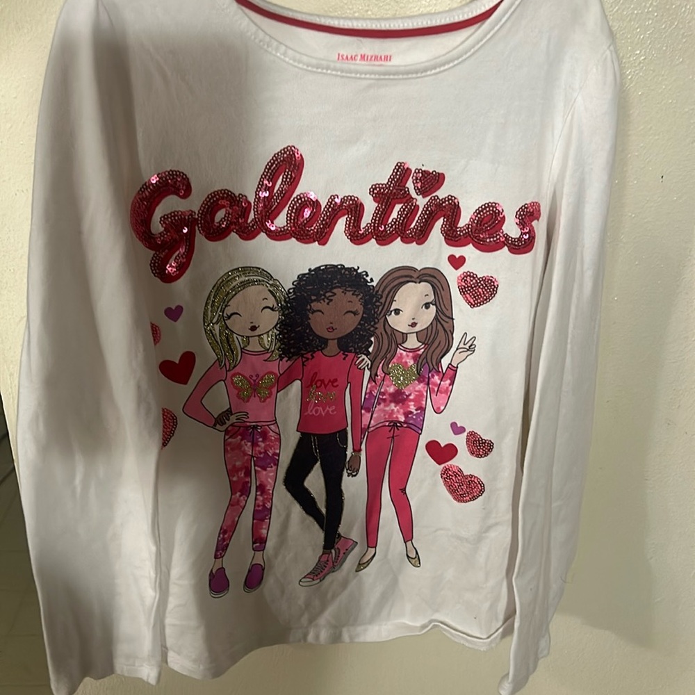 Young girl “Galentines” top!